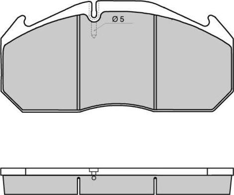 Automotor France ABP5337 - Bremsbelagsatz, Scheibenbremse alexcarstop-ersatzteile.com