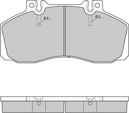 FTE 9501311 - Bremsbelagsatz, Scheibenbremse alexcarstop-ersatzteile.com