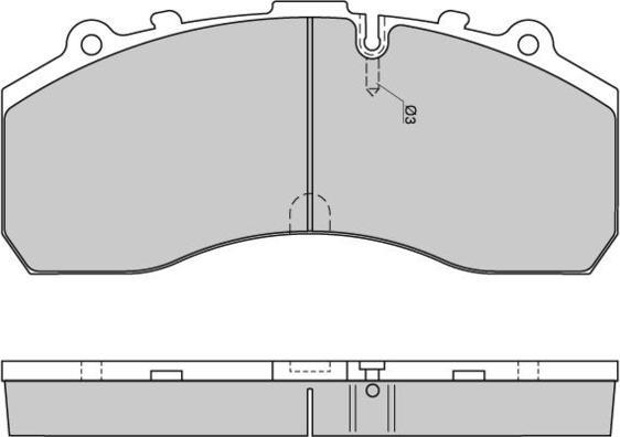 E.T.F. 12-5278 - Bremsbelagsatz, Scheibenbremse alexcarstop-ersatzteile.com