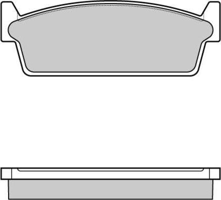 DJ Parts BP1484 - Bremsbelagsatz, Scheibenbremse alexcarstop-ersatzteile.com