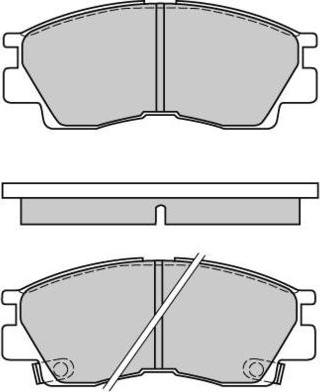 E.T.F. 12-0453 - Bremsbelagsatz, Scheibenbremse alexcarstop-ersatzteile.com