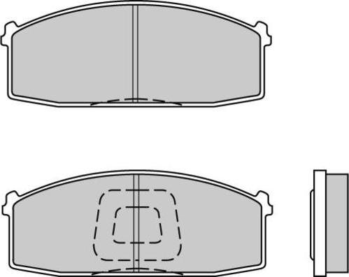 E.T.F. 12-0199 - Bremsbelagsatz, Scheibenbremse alexcarstop-ersatzteile.com