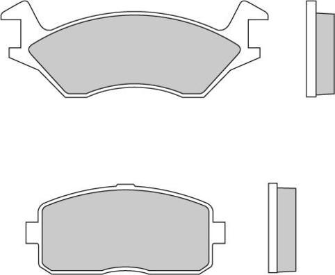 E.T.F. 12-0189 - Bremsbelagsatz, Scheibenbremse alexcarstop-ersatzteile.com