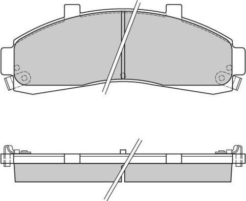 E.T.F. 12-0829 - Bremsbelagsatz, Scheibenbremse alexcarstop-ersatzteile.com