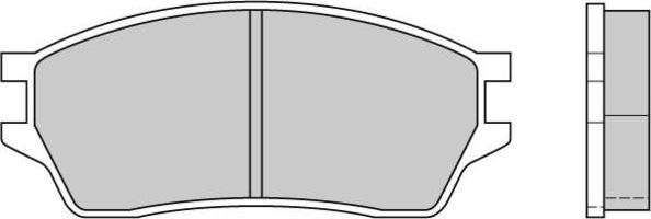 E.T.F. 12-0391 - Bremsbelagsatz, Scheibenbremse alexcarstop-ersatzteile.com