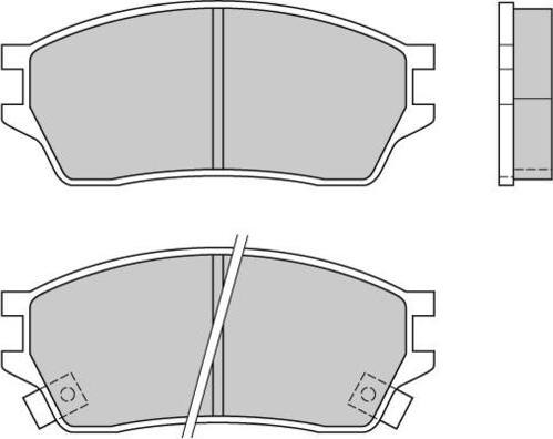 FORMA FD788 - Bremsbelagsatz, Scheibenbremse alexcarstop-ersatzteile.com