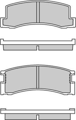 E.T.F. 12-0309 - Bremsbelagsatz, Scheibenbremse alexcarstop-ersatzteile.com