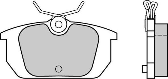 E.T.F. 12-0313 - Bremsbelagsatz, Scheibenbremse alexcarstop-ersatzteile.com