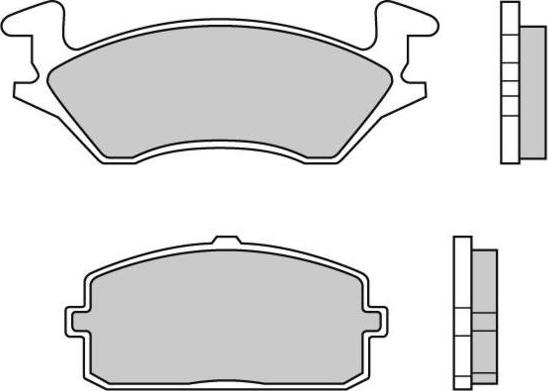 E.T.F. 12-0324 - Bremsbelagsatz, Scheibenbremse alexcarstop-ersatzteile.com