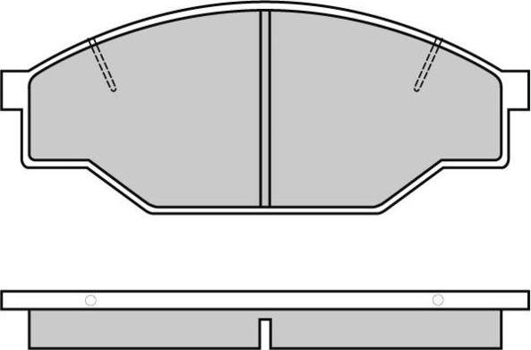 DJ Parts BP1002 - Bremsbelagsatz, Scheibenbremse alexcarstop-ersatzteile.com