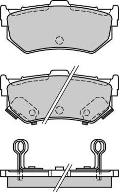 E.T.F. 12-0291 - Bremsbelagsatz, Scheibenbremse alexcarstop-ersatzteile.com