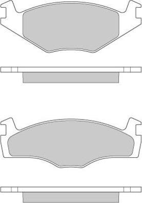 E.T.F. 12-0260 - Bremsbelagsatz, Scheibenbremse alexcarstop-ersatzteile.com