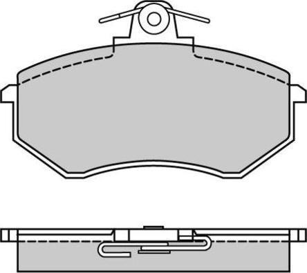 E.T.F. 12-0287 - Bremsbelagsatz, Scheibenbremse alexcarstop-ersatzteile.com