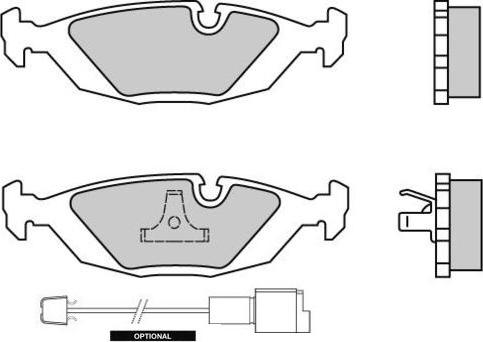 Spidan 0.080192 - Bremsbelagsatz, Scheibenbremse alexcarstop-ersatzteile.com