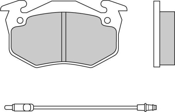 E.T.F. 12-0229 - Bremsbelagsatz, Scheibenbremse alexcarstop-ersatzteile.com