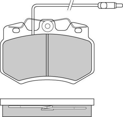 Valeo 670119 - Bremsbelagsatz, Scheibenbremse alexcarstop-ersatzteile.com