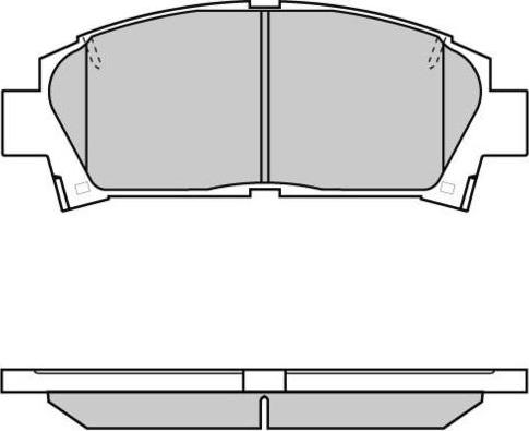 BOSCH 0 986 424 320 - Bremsbelagsatz, Scheibenbremse alexcarstop-ersatzteile.com