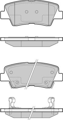 Remsa 136212 - Bremsbelagsatz, Scheibenbremse alexcarstop-ersatzteile.com