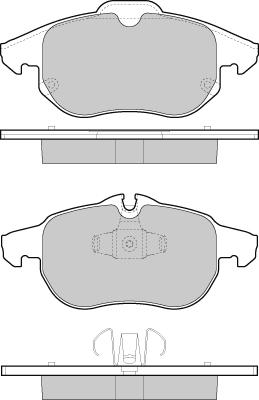 E.T.F. 12-1402 - Bremsbelagsatz, Scheibenbremse alexcarstop-ersatzteile.com