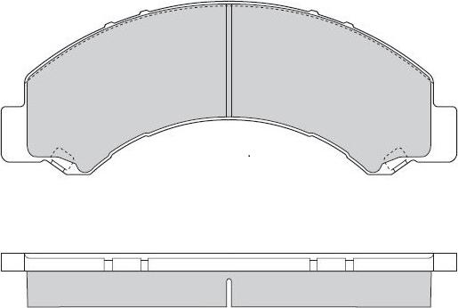 E.T.F. 12-1580 - Bremsbelagsatz, Scheibenbremse alexcarstop-ersatzteile.com