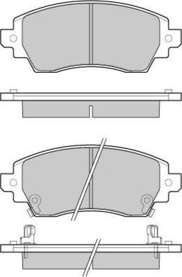 Meyle MBP0258 - Bremsbelagsatz, Scheibenbremse alexcarstop-ersatzteile.com