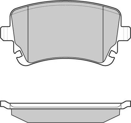 E.T.F. 12-1086 - Bremsbelagsatz, Scheibenbremse alexcarstop-ersatzteile.com