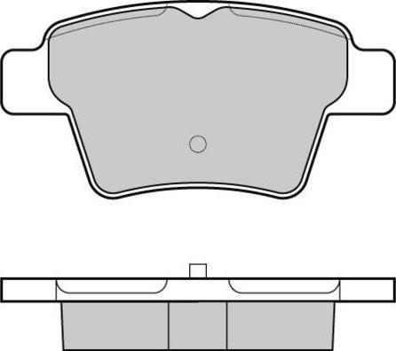 E.T.F. 12-1198 - Bremsbelagsatz, Scheibenbremse alexcarstop-ersatzteile.com