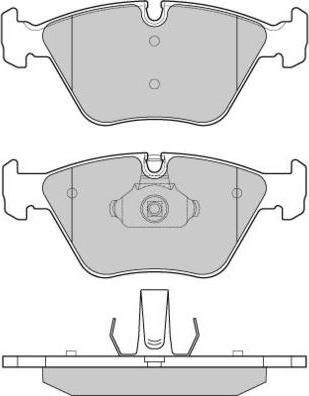 E.T.F. 12-1135 - Bremsbelagsatz, Scheibenbremse alexcarstop-ersatzteile.com