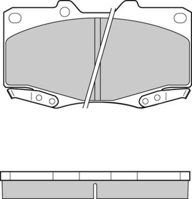 Valeo 598951 - Bremsbelagsatz, Scheibenbremse alexcarstop-ersatzteile.com