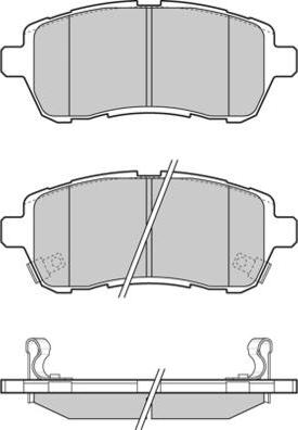 Brake Engineering PA1785 - Bremsbelagsatz, Scheibenbremse alexcarstop-ersatzteile.com