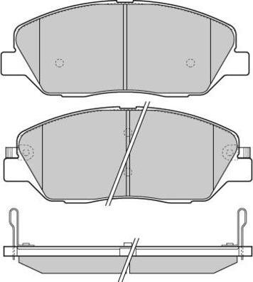 E.T.F. 12-1313 - Bremsbelagsatz, Scheibenbremse alexcarstop-ersatzteile.com