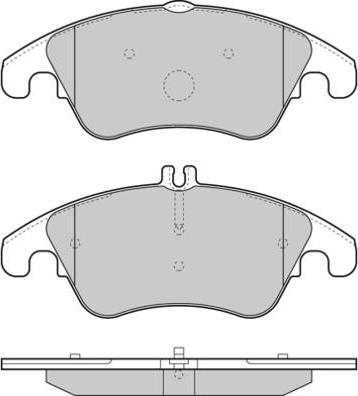 E.T.F. 12-1317 - Bremsbelagsatz, Scheibenbremse alexcarstop-ersatzteile.com