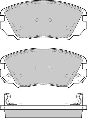 Valeo 671047 - Bremsbelagsatz, Scheibenbremse alexcarstop-ersatzteile.com