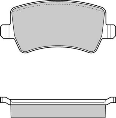 Valeo 606523 - Bremsbelagsatz, Scheibenbremse alexcarstop-ersatzteile.com