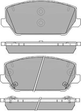 E.T.F. 12-1775 - Bremsbelagsatz, Scheibenbremse alexcarstop-ersatzteile.com