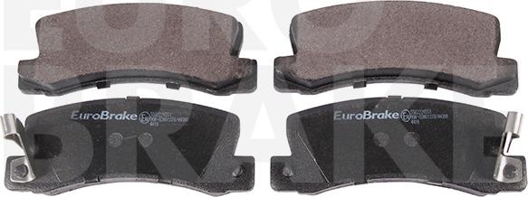 Eurobrake 5502224551 - Bremsbelagsatz, Scheibenbremse alexcarstop-ersatzteile.com