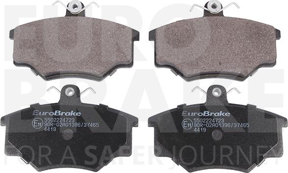 Eurobrake 5502224723 - Bremsbelagsatz, Scheibenbremse alexcarstop-ersatzteile.com