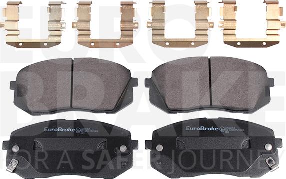 Eurobrake 5502223535 - Bremsbelagsatz, Scheibenbremse alexcarstop-ersatzteile.com