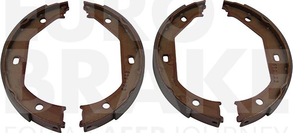 Eurobrake 58492715638 - Bremsbackensatz, Feststellbremse alexcarstop-ersatzteile.com