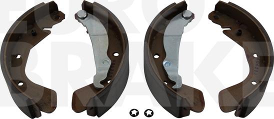 Eurobrake 58492736540 - Bremsbackensatz alexcarstop-ersatzteile.com