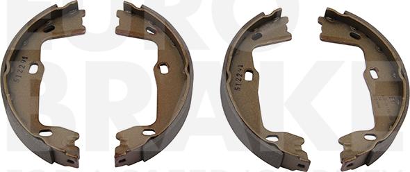 Eurobrake 58492736347 - Bremsbackensatz, Feststellbremse alexcarstop-ersatzteile.com