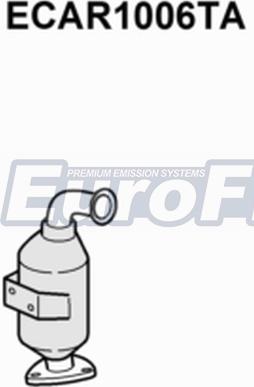 EuroFlo ECAR1006TA - Katalysator alexcarstop-ersatzteile.com