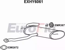 EuroFlo EXHY6061 - Endschalldämpfer alexcarstop-ersatzteile.com