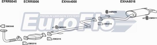 EuroFlo RR62020D 2001B - Abgasanlage alexcarstop-ersatzteile.com