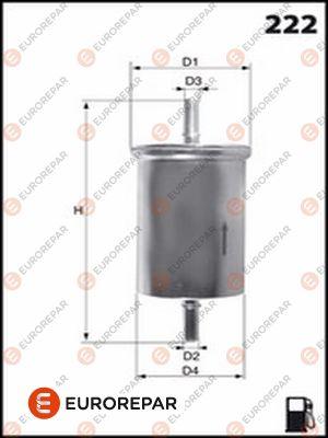 EUROREPAR 1643631580 - Kraftstofffilter alexcarstop-ersatzteile.com