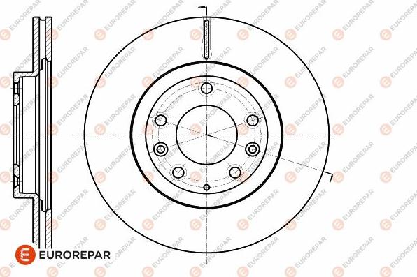 EUROREPAR 1642761580 - Bremsscheibe alexcarstop-ersatzteile.com