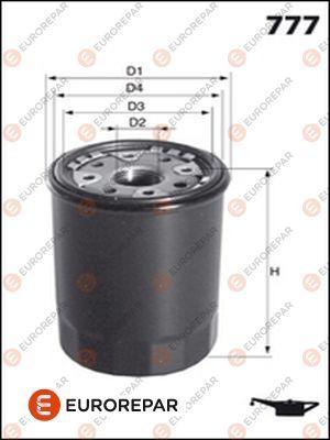 EUROREPAR 1609563480 - Ölfilter alexcarstop-ersatzteile.com