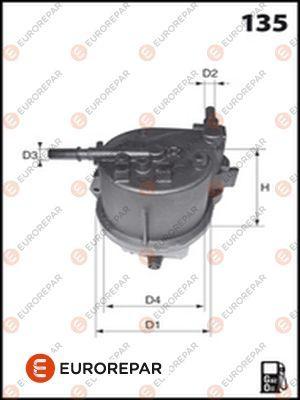 EUROREPAR 1611658680 - Kraftstofffilter alexcarstop-ersatzteile.com