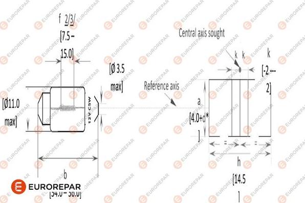 EUROREPAR 1616430780 - Glühlampe, Kennzeichenleuchte alexcarstop-ersatzteile.com