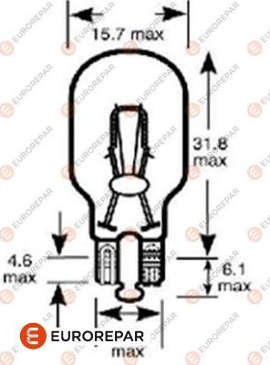 EUROREPAR 1616431780 - Glühlampe, Blinkleuchte alexcarstop-ersatzteile.com